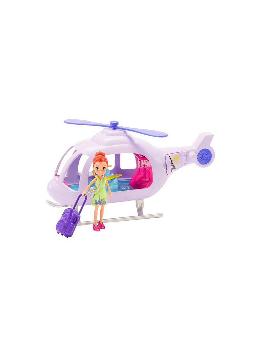 Polly Pocket Super Helicóptero De Viaje 4