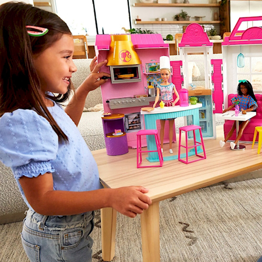 Muñeca Barbie Restaurante Mattel 2