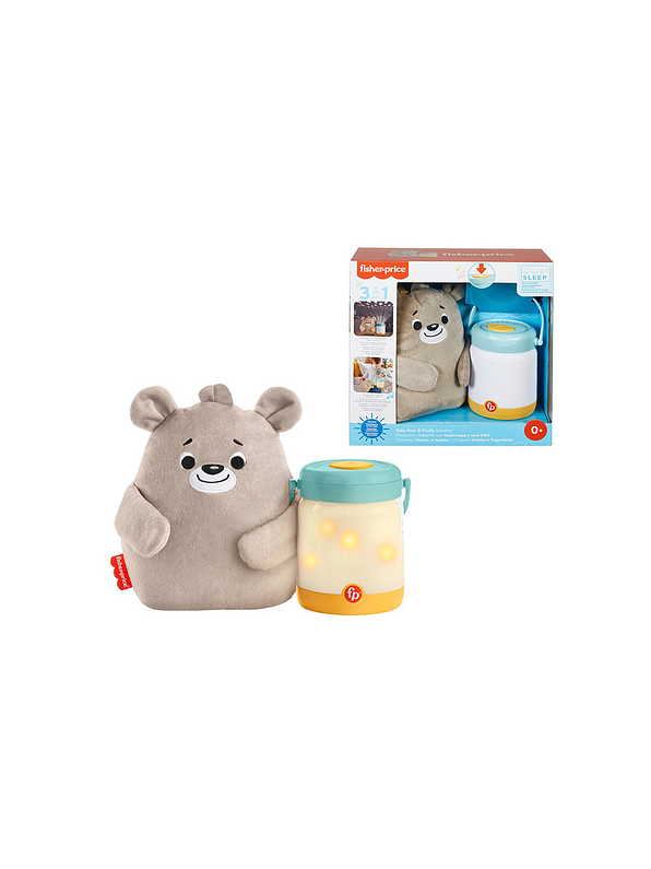 Fisher Price Osito y Juguete Musical Con Luces De Luciérnagas 1