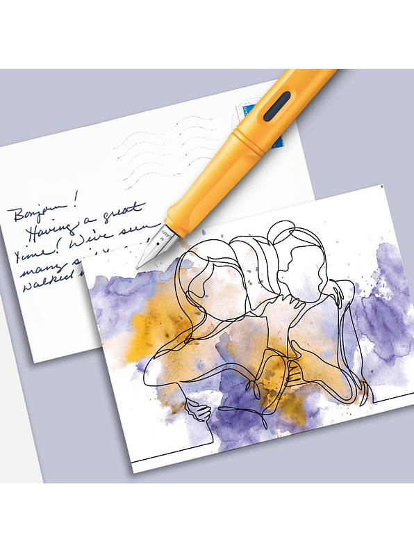 Estilógrafo Lamy Amarillo 2