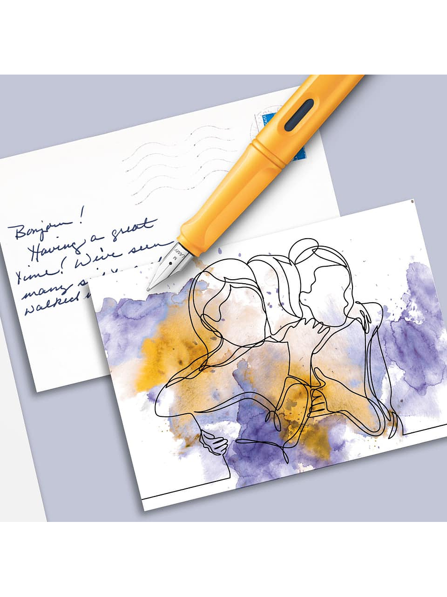 Estilógrafo Lamy Amarillo 2