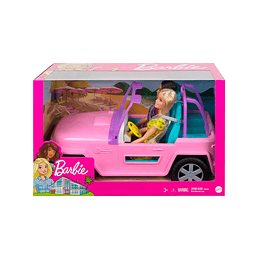 Set Barbie Jeep Con Amiga