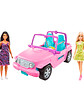 Set Barbie Jeep Con Amiga - Miniatura 2