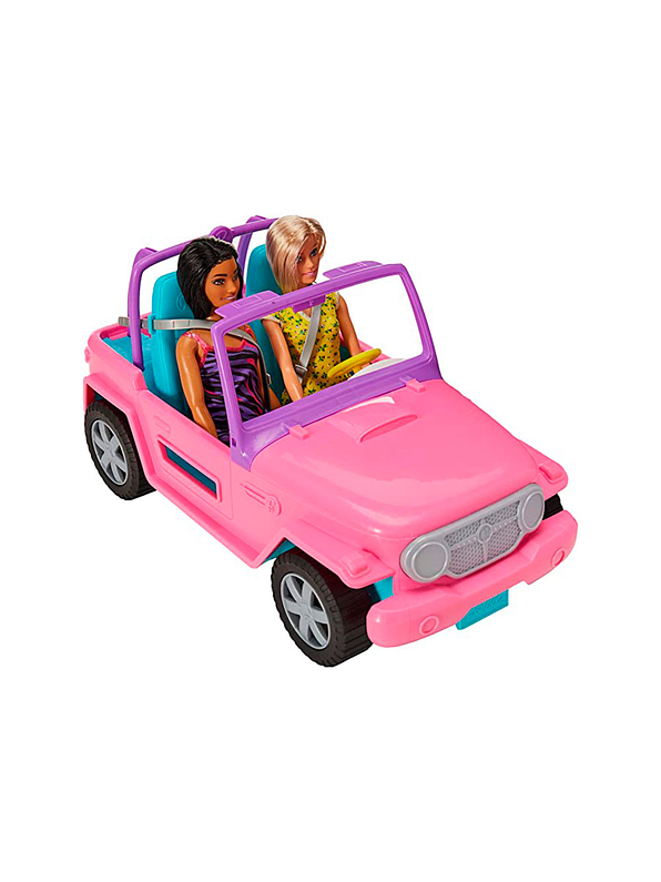 Set Barbie Jeep Con Amiga 1