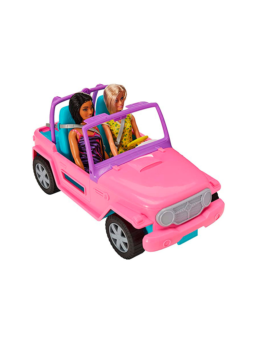 Set Barbie Jeep Con Amiga 1