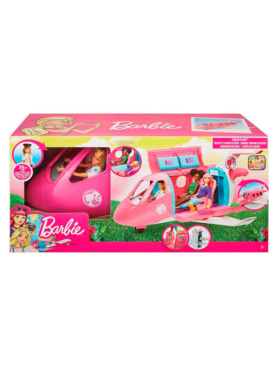 Barbie Explora Y Descubre Jet De Aventuras Con Muñeca 3