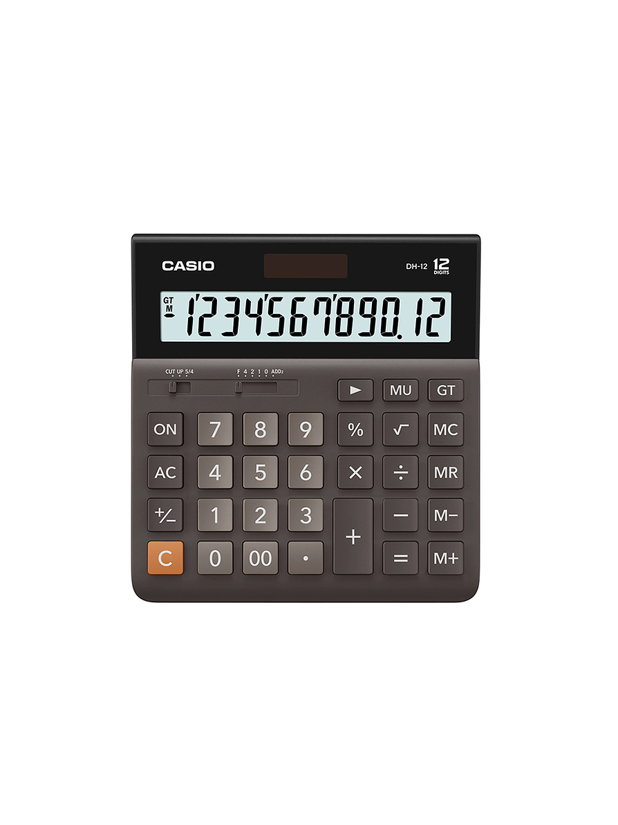 Calculadora Casio Para Oficina DH-12-BK 1