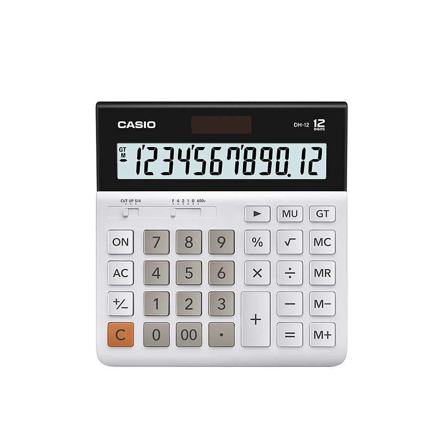 Calculadora Casio Para Oficina DH-12-WE 1
