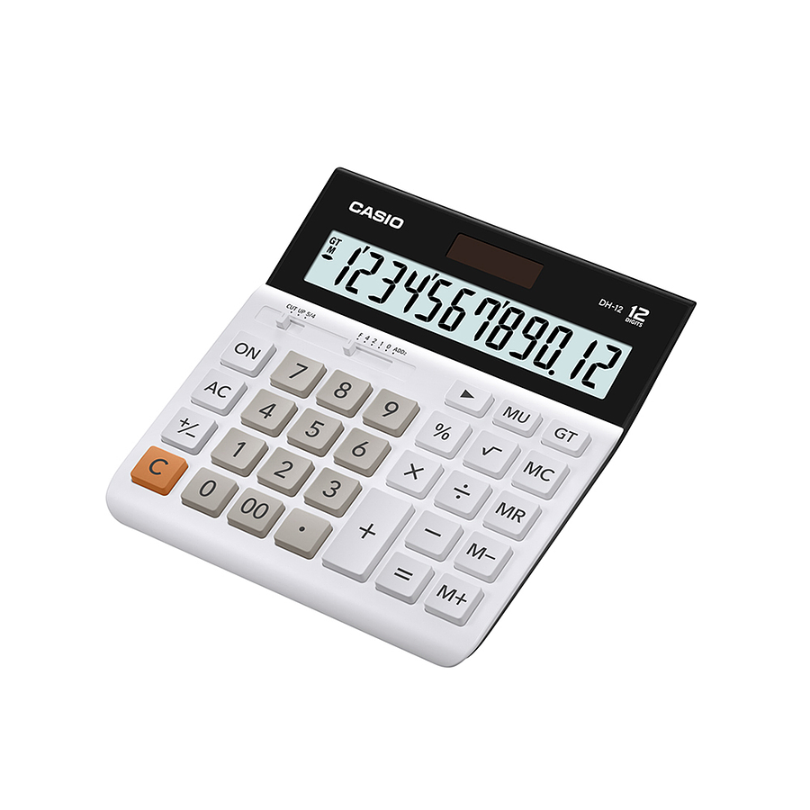 Calculadora Casio Para Oficina DH-12-WE 2