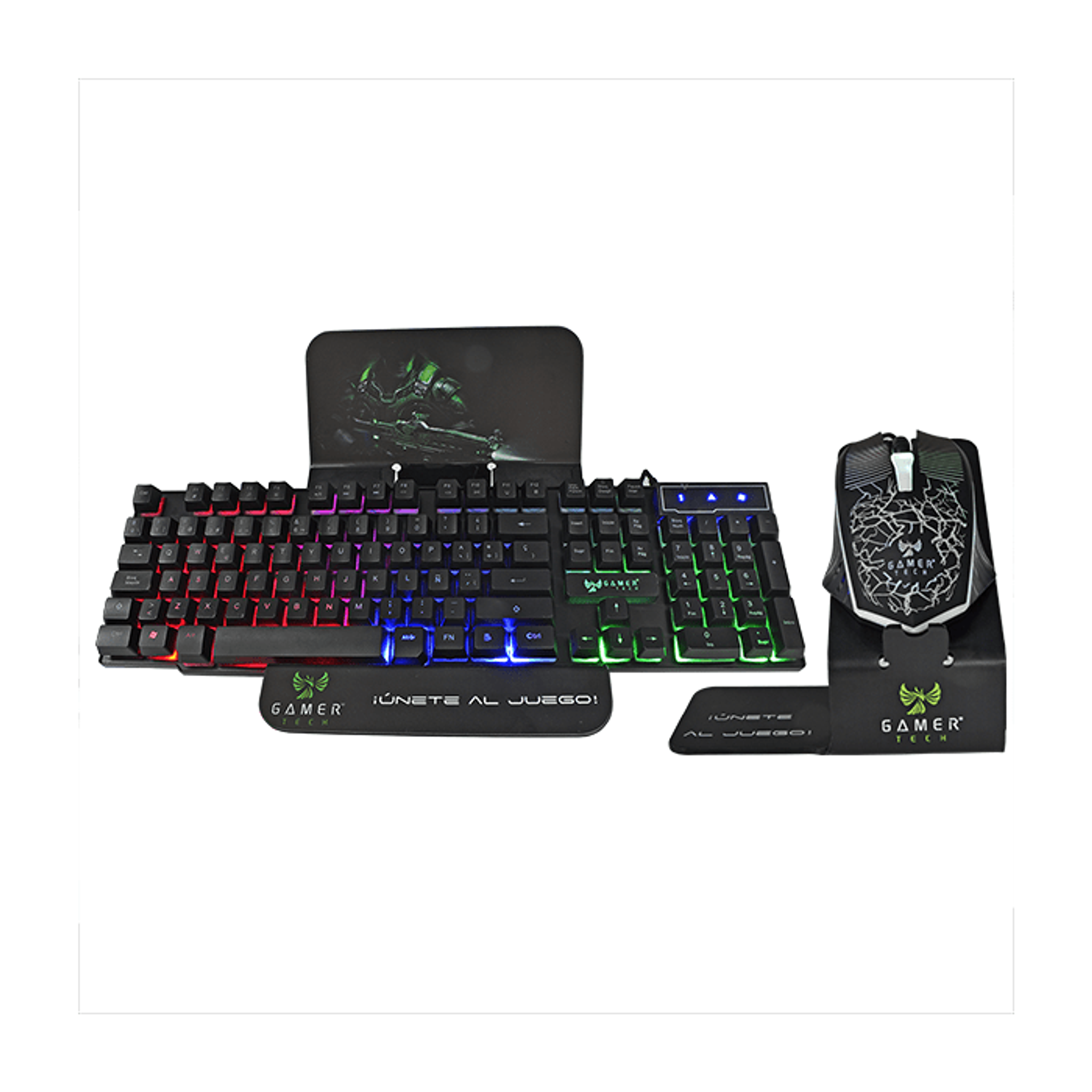 Combo Usb Teclado Y Mouse Gamer Gt680C 2