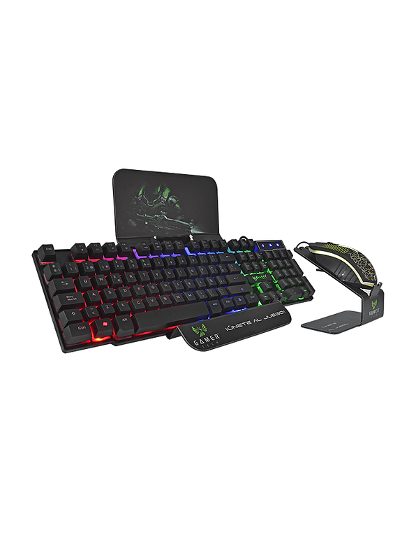Combo Usb Teclado Y Mouse Gamer Gt680C 3