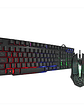 Combo Usb Teclado Y Mouse Gamer Gt680C - Miniatura 1
