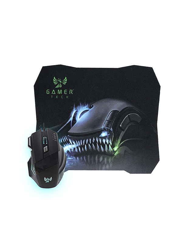 Combo Mouse Pad Gamer Tech GTX7C 1