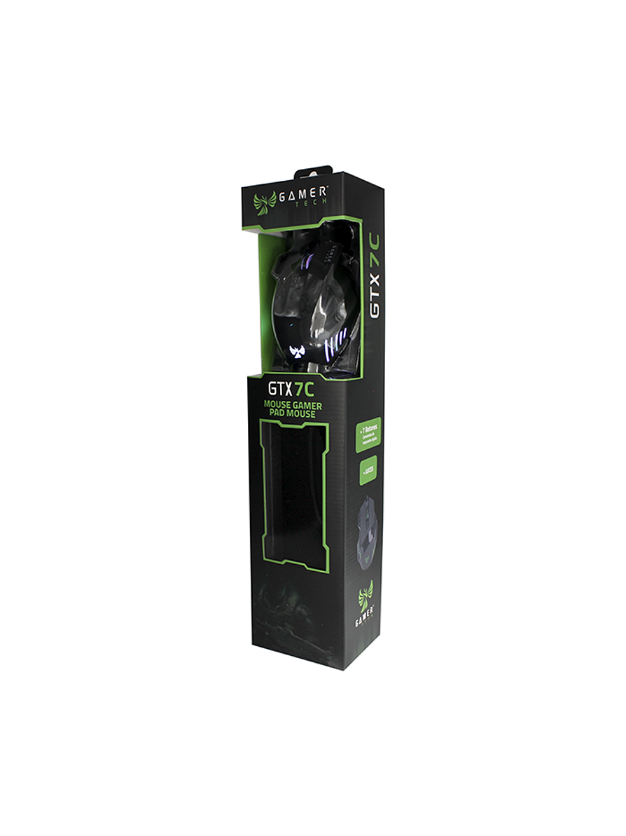 Combo Mouse Pad Gamer Tech GTX7C 4