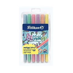 Marcadores Pelikan Markana Twist Pincel Colores Pastel 
