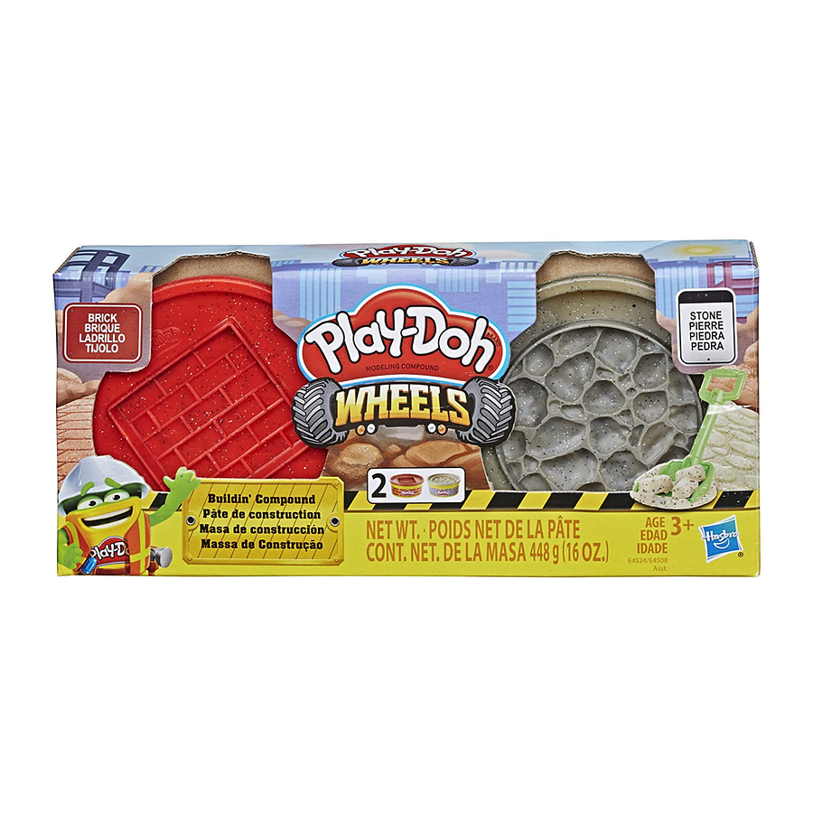 Play-Doh Wheels Masa De Construcción  3