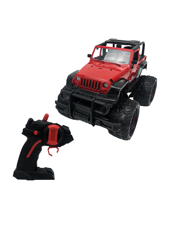 Carro Camper Radio Control R/C Fury Rojo  1