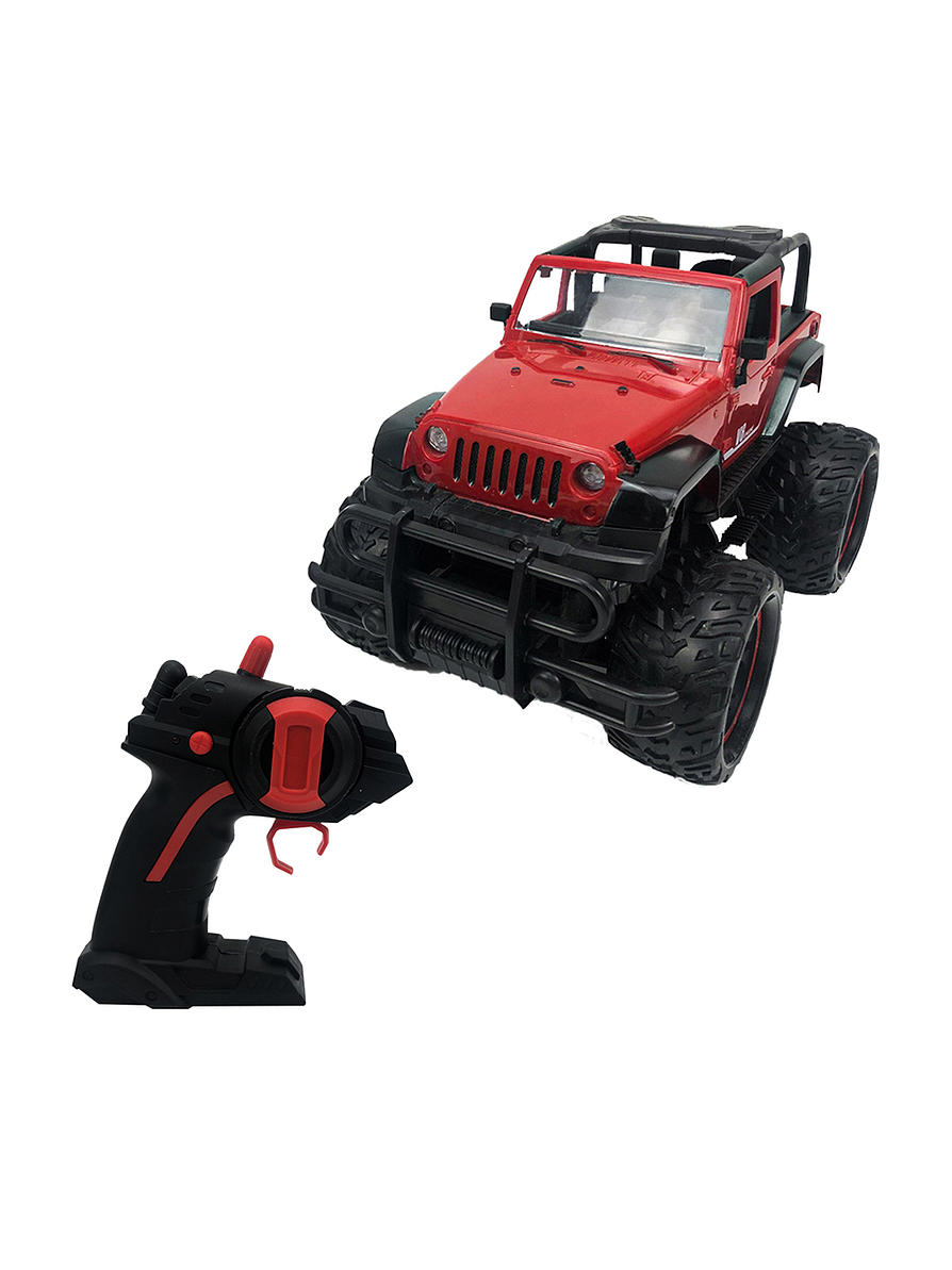 Carro Camper Radio Control R/C Fury Rojo  1