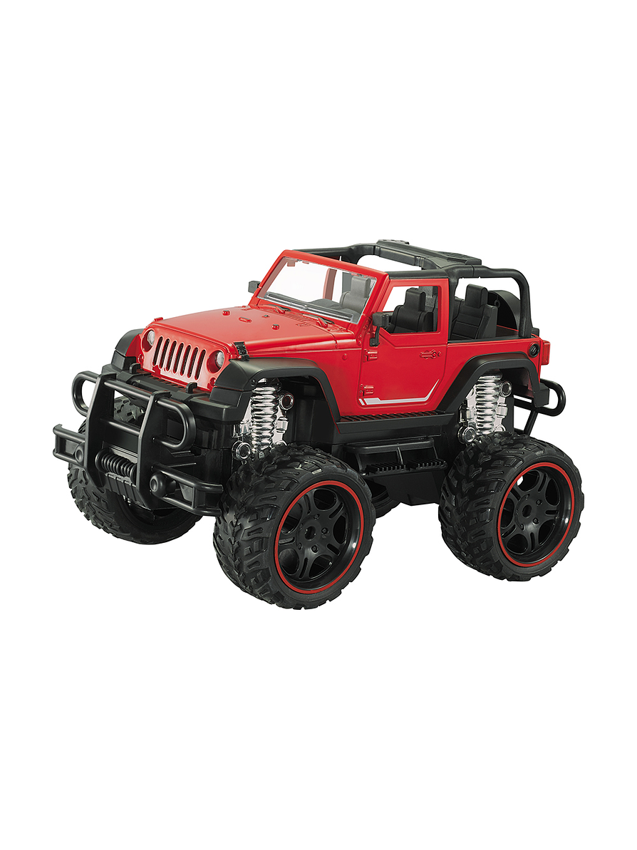 Carro Camper Radio Control R/C Fury Rojo  2