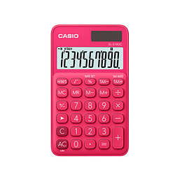 Calculadora Casio Viajera 10 Dígitos Fucsia 