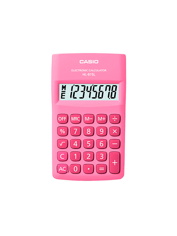 Calculadora Casio De Bolsillo Fucsia  1