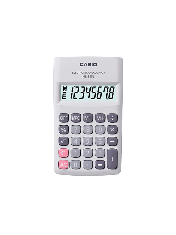 Calculadora Casio De Bolsillo Blanco 1