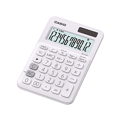 Calculadora Casio 12 Dígitos Blanca 