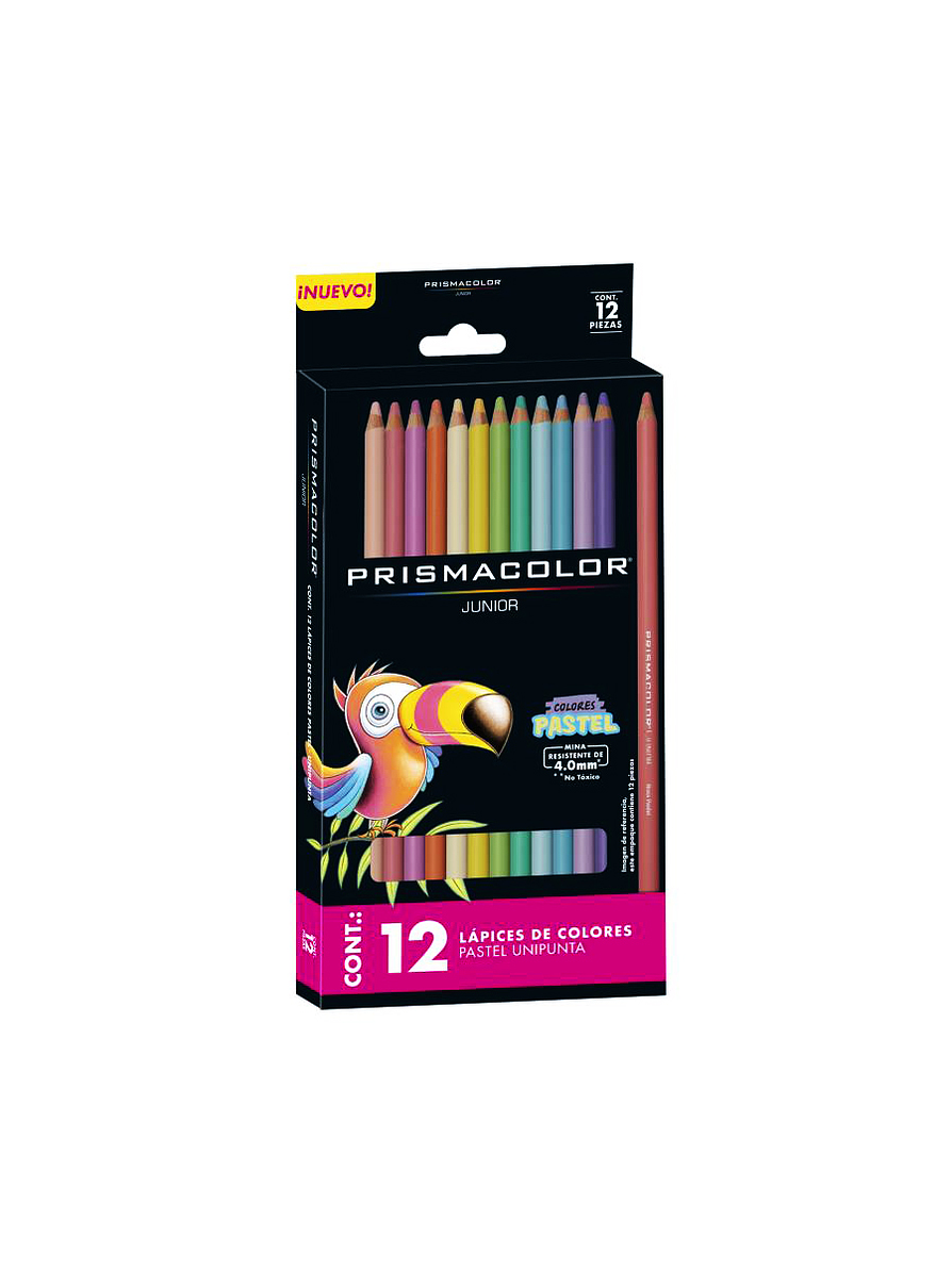 Colores Prismacolor Pastel Unipunta x 12 Unidades  1