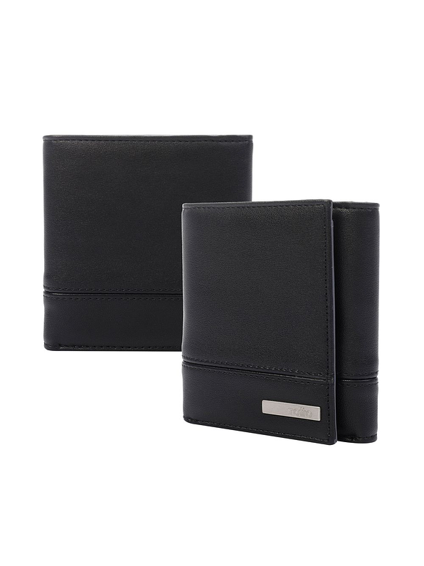 Billetera Aquiles Negra Totto  2