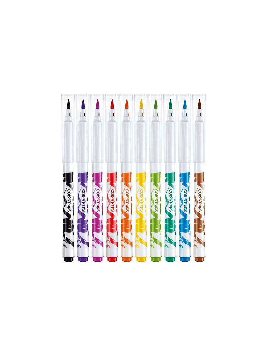 Plumón Maped Brush x 10 Unidades 2