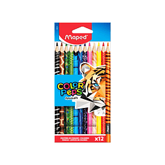 Colores Maped Color`s Peps Animales x 12 Unidades