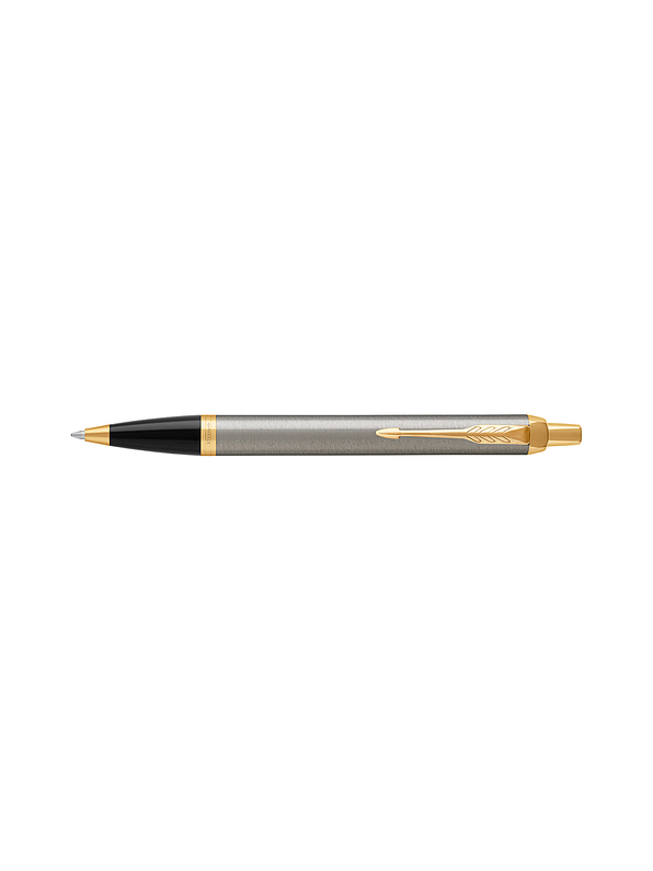 Bolígrafo Retráctil Parker IM Metal Cepillado  1