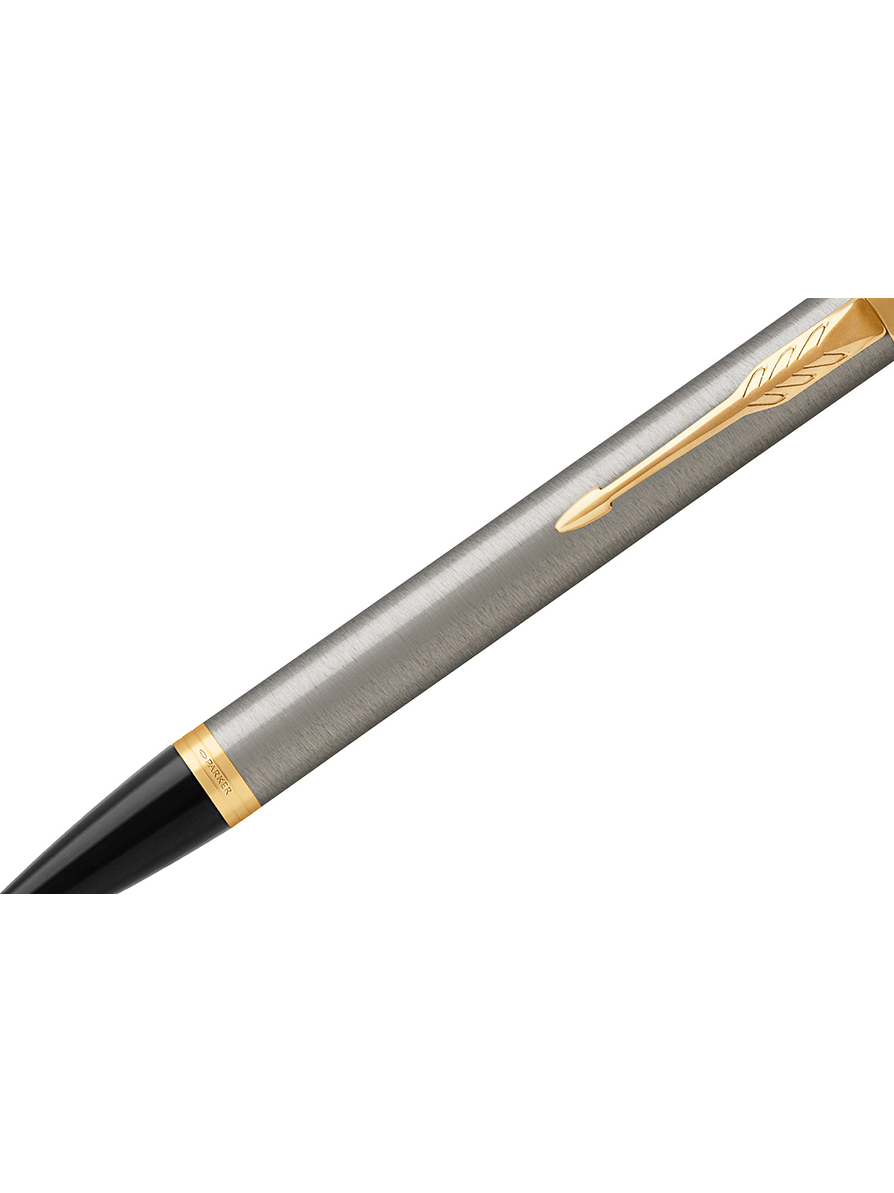 Bolígrafo Retráctil Parker IM Metal Cepillado  2