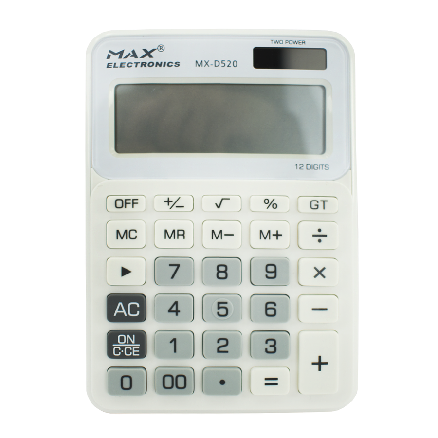 Calculadora Max Electronics 12 Dígitos  1