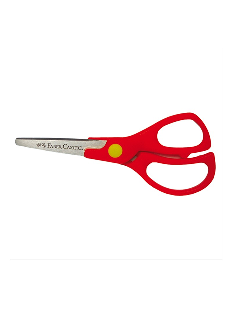 Tijera Punta Roma Escolar Blíster  1