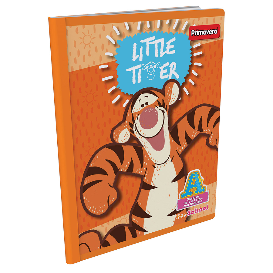 Cuaderno Cosido Preschool Niño 100 Hojas Cuadritos A 9