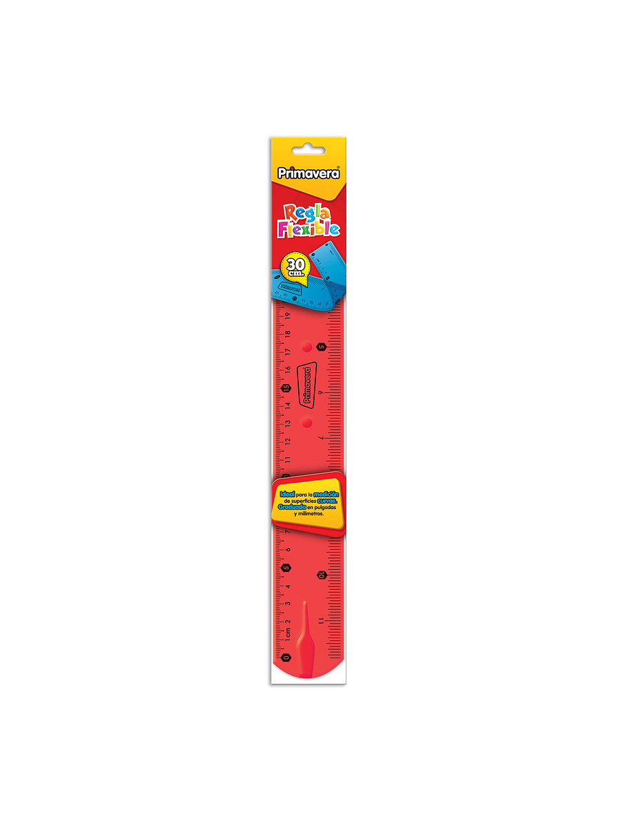 Regla Primavera Flexible Primaria  4