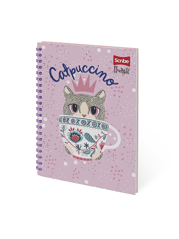 Cuaderno Catedrático Pasta Dura Huellitas 80 Hojas 5
