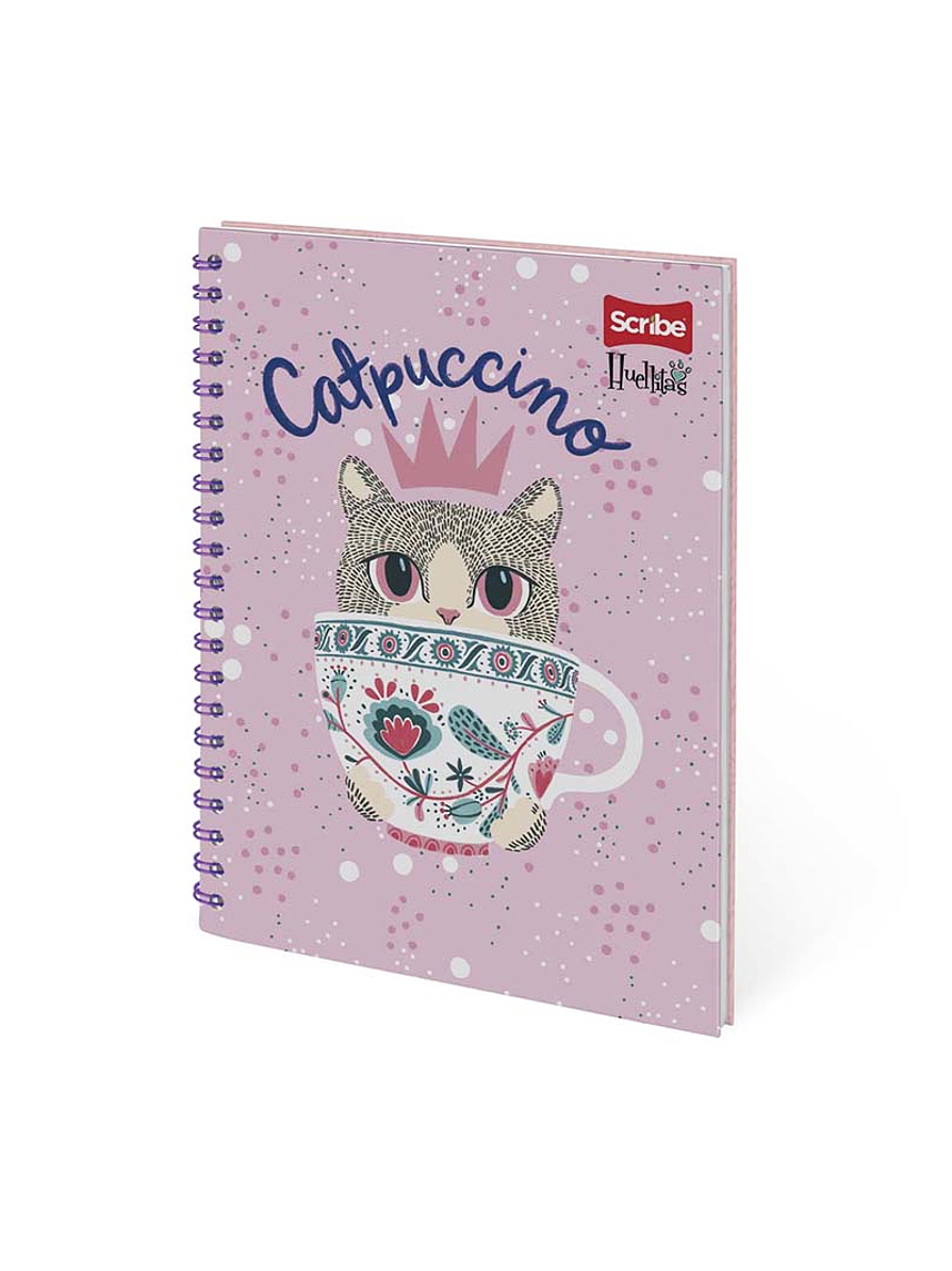 Cuaderno Catedrático Pasta Dura Huellitas 80 Hojas 5