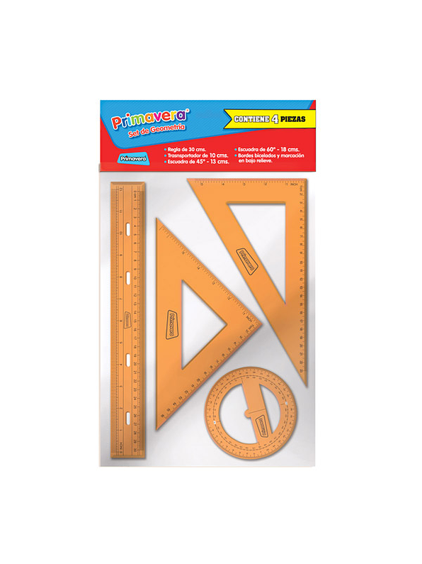 Set Geometría Primavera Grande  2