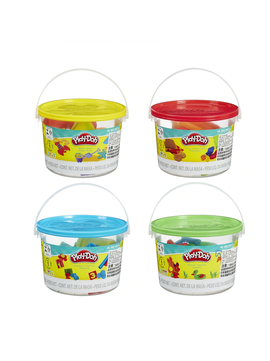 Mini Cubeta Surtida Play Doh 1