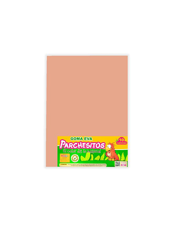 Foamy Parchesitos Surtidos 1/8 X 10 Unidades 1