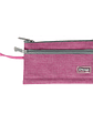 Cartuchera Primavera Unicolor 2 bolsillos  - Miniatura 2