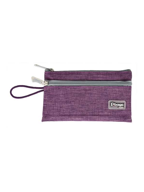 Cartuchera Primavera Unicolor 2 bolsillos  4