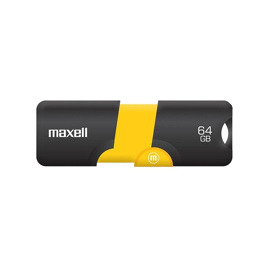 Memoria USB Flix 64 GB 3.0 Negro/Amarillo 2