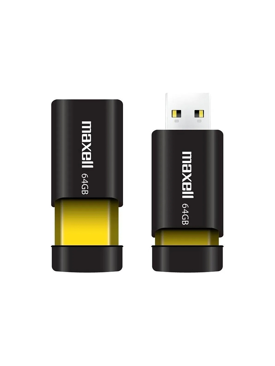 Memoria USB Flix 64 GB 3.0 Negro/Amarillo 4