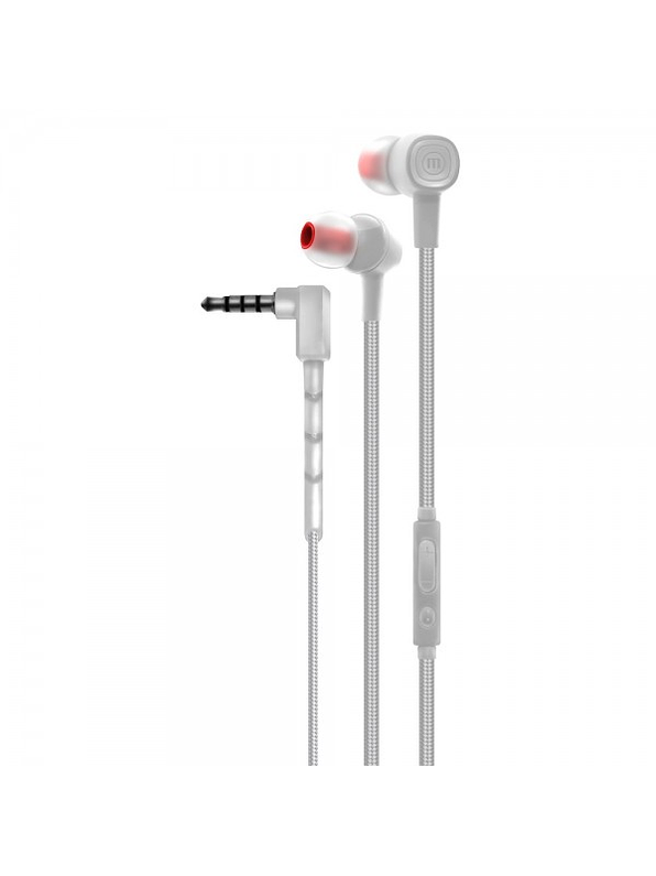 Audífonos Solid + Sin-8 Con Micrófono Blanco 2