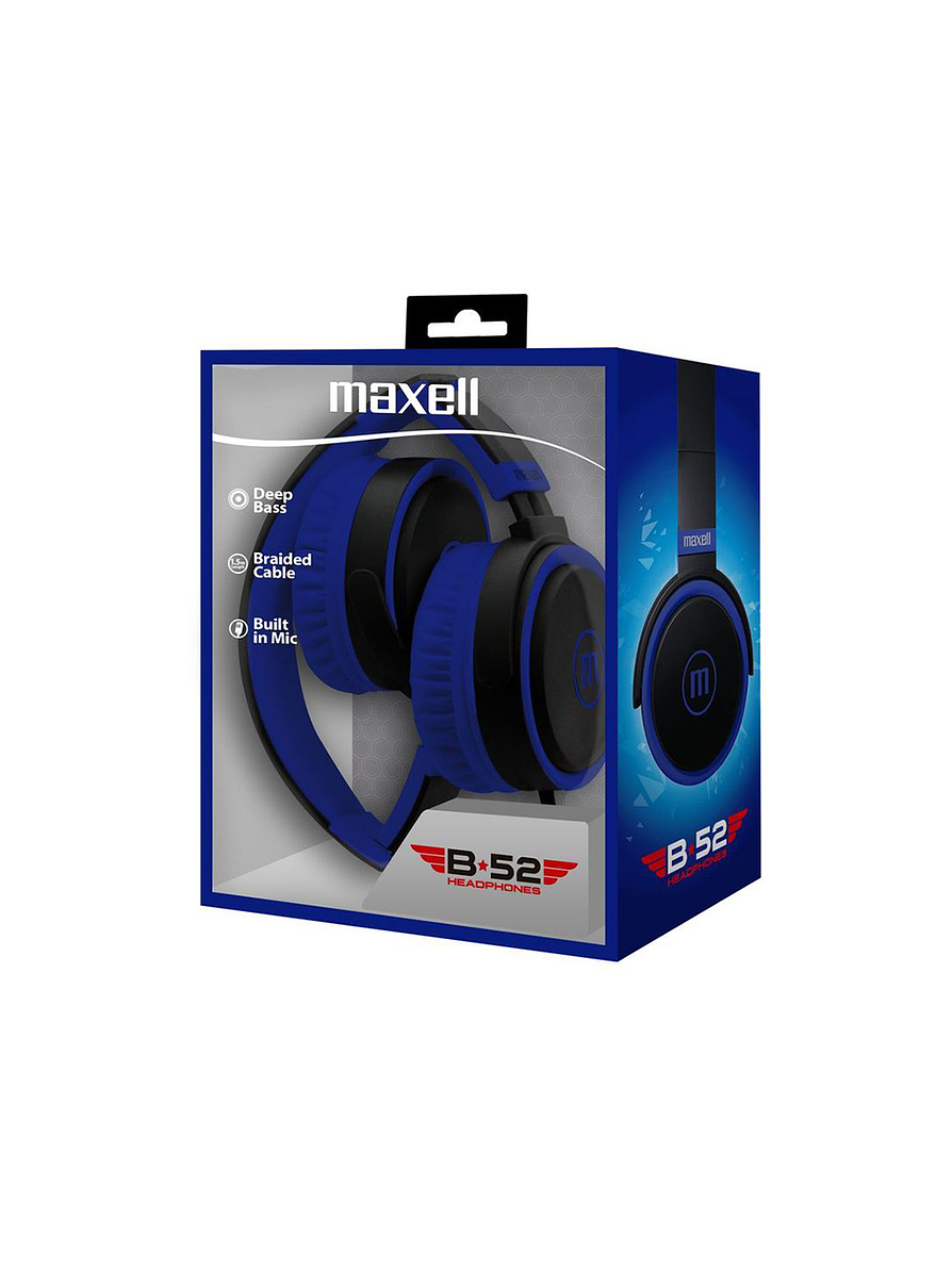 Audífonos Hp-B52 Con Micrófono Croft Copa Blue 1