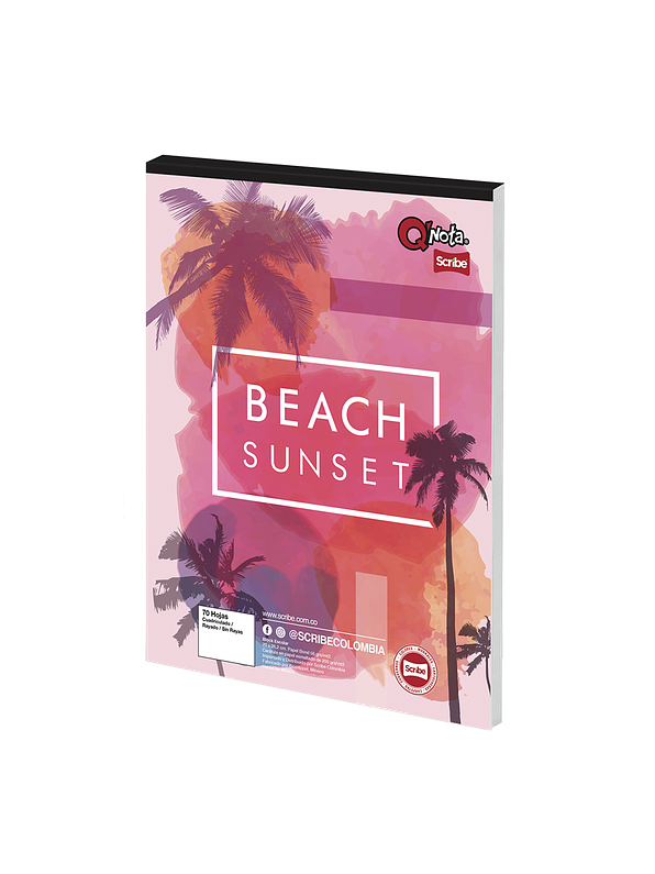 Block Tamaño Oficio Q´Nota Femenino   3