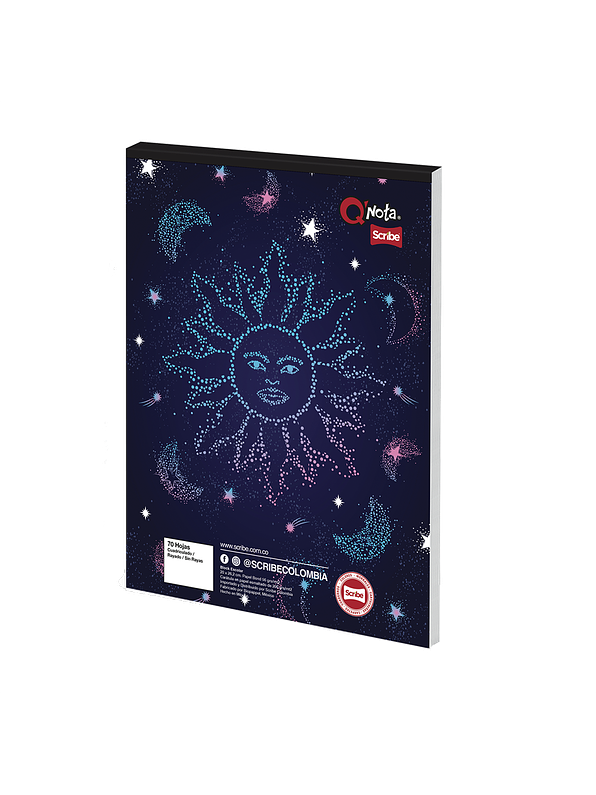 Block Tamaño Oficio Q´Nota Femenino   5